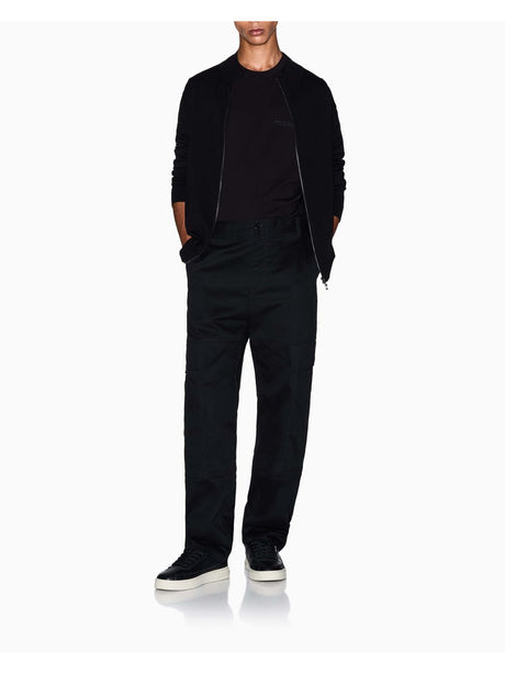 Pullover Armani Cardigan con zip Uomo - Nero