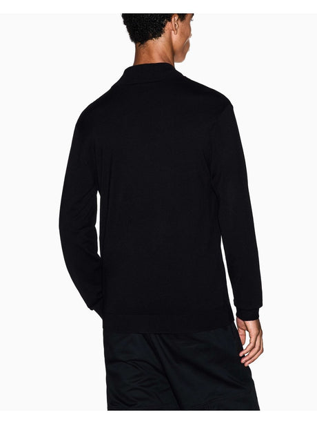 Pullover Armani Cardigan con zip Uomo - Nero