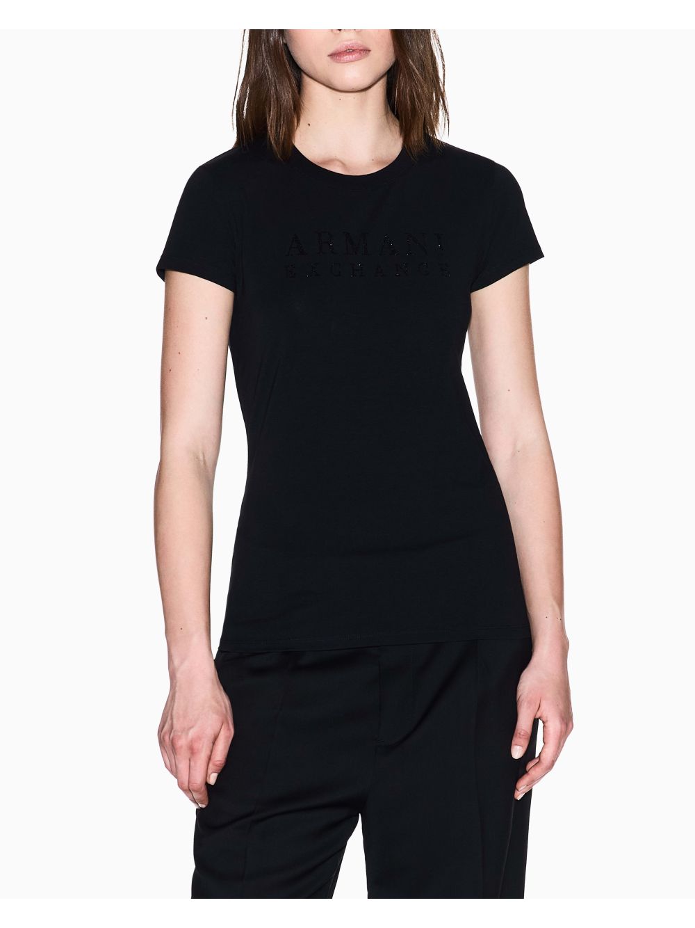 T-shirt Armani Donna - Nero