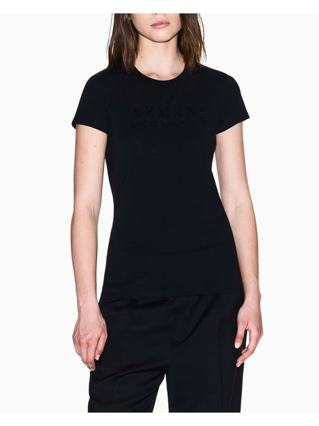 T-shirt Armani Donna - Nero