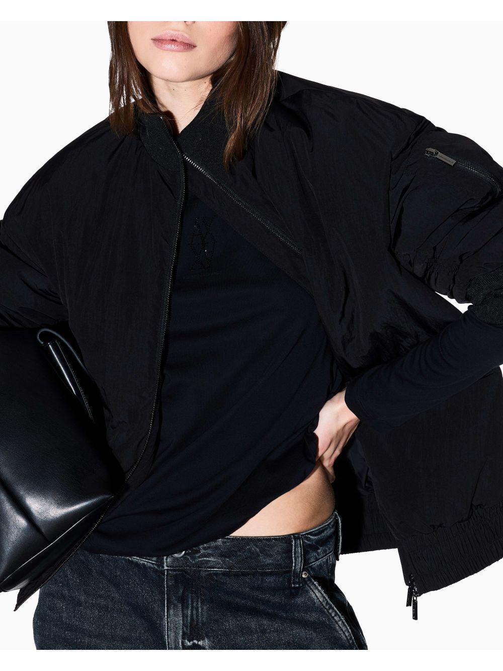 T-shirt Armani Donna - Nero