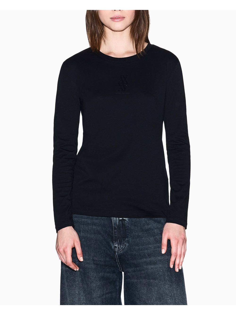 T-shirt Armani Donna - Nero