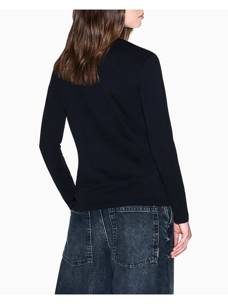 T-shirt Armani Donna - Nero