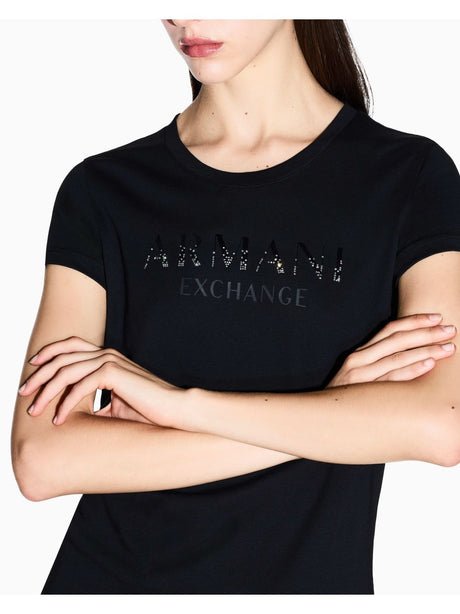 T-shirt Armani Donna - Nero