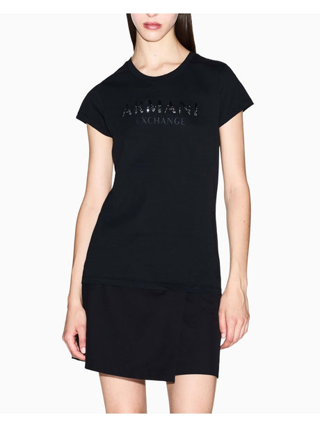 T-shirt Armani Donna - Nero