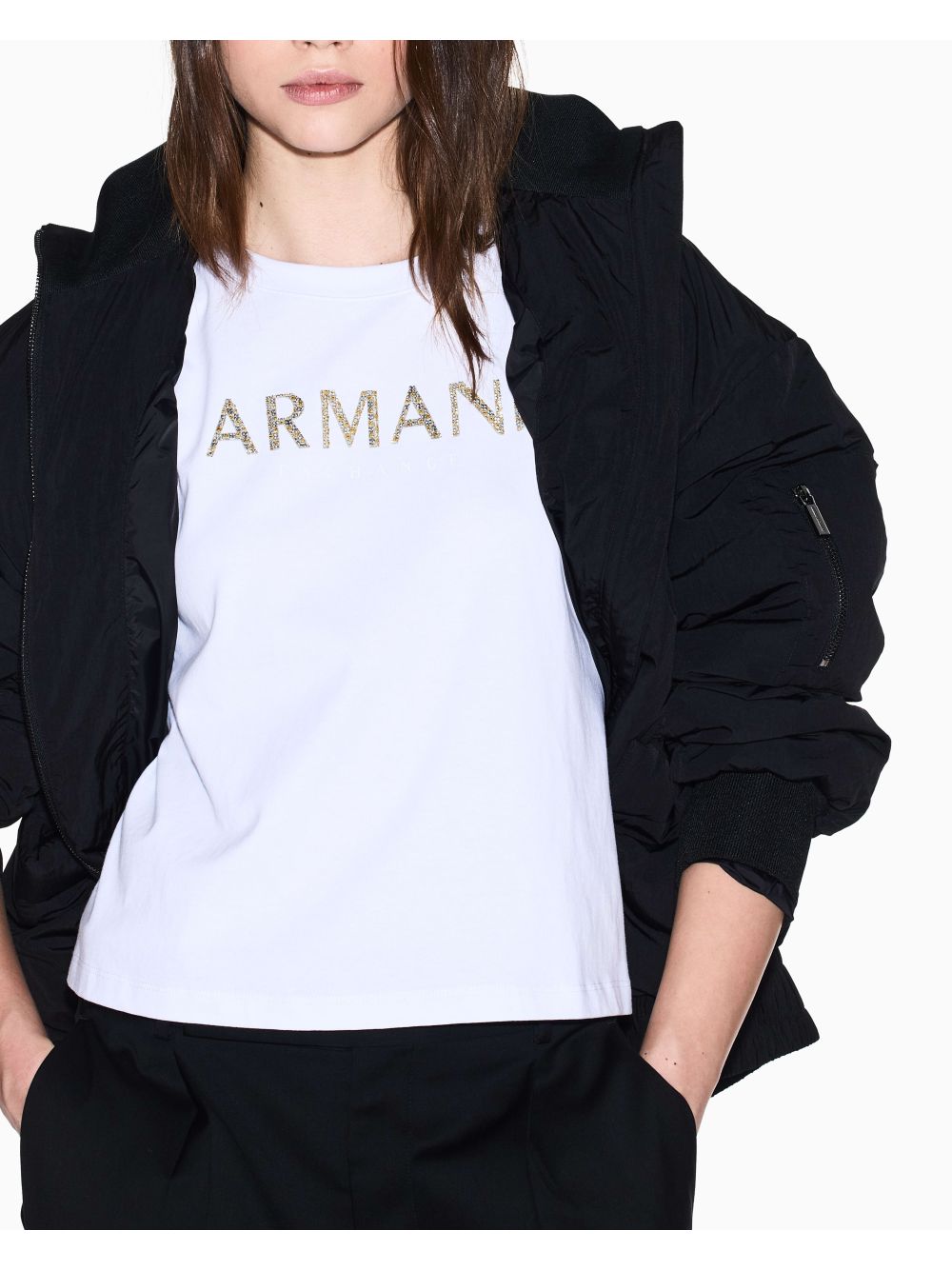 T-shirt Armani Donna - Bianco