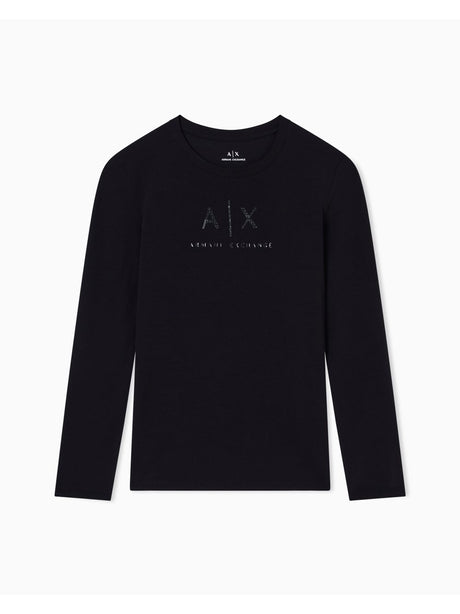 T-shirt Armani Donna - Nero
