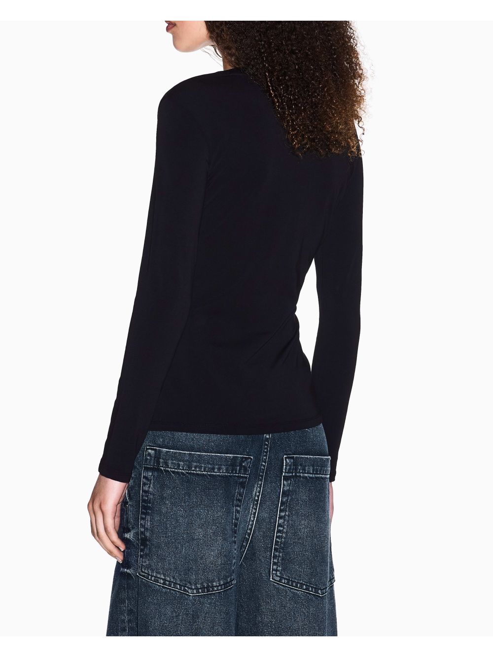 T-shirt Armani Donna - Nero