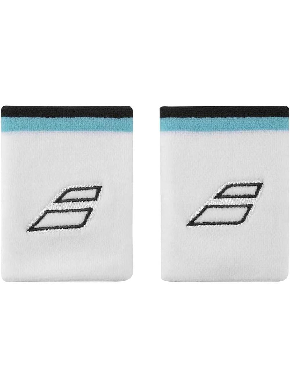 Polsini Babolat logo jumbo wristband Unisex - Bianco