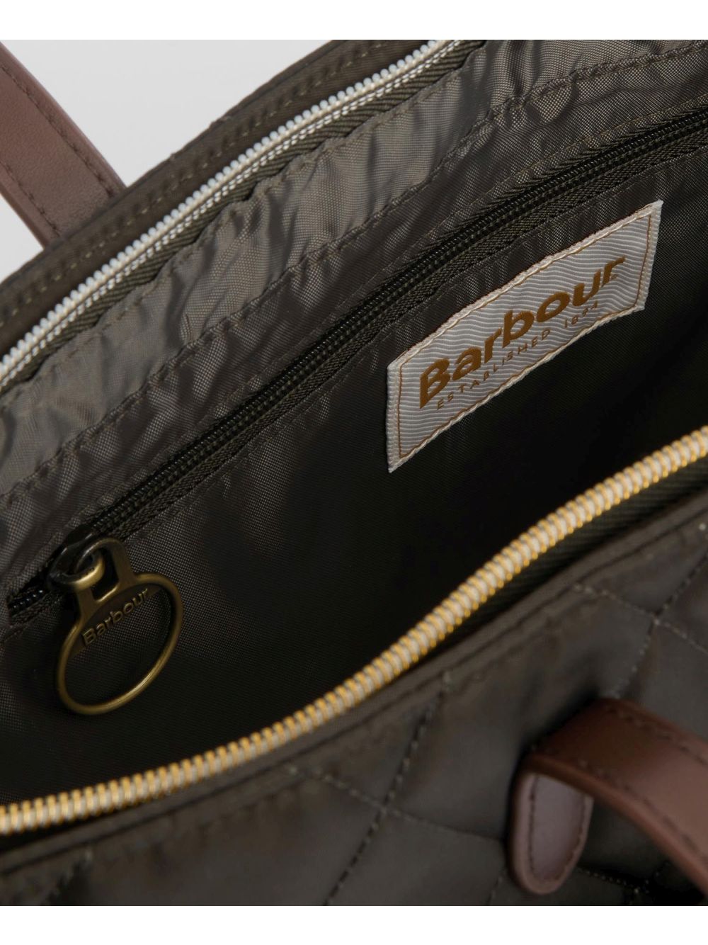 Borsa Barbour quilted tote Donna - Oliva