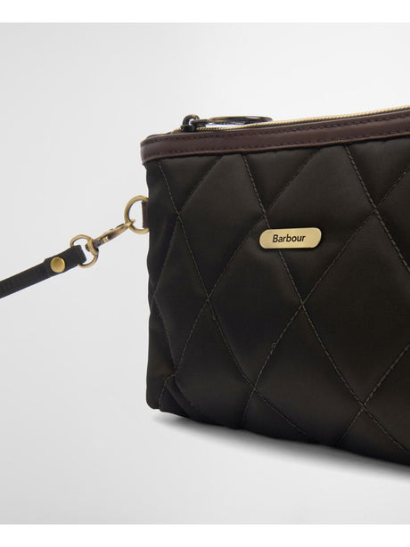 Borsa Barbour quilted tote Donna - Oliva
