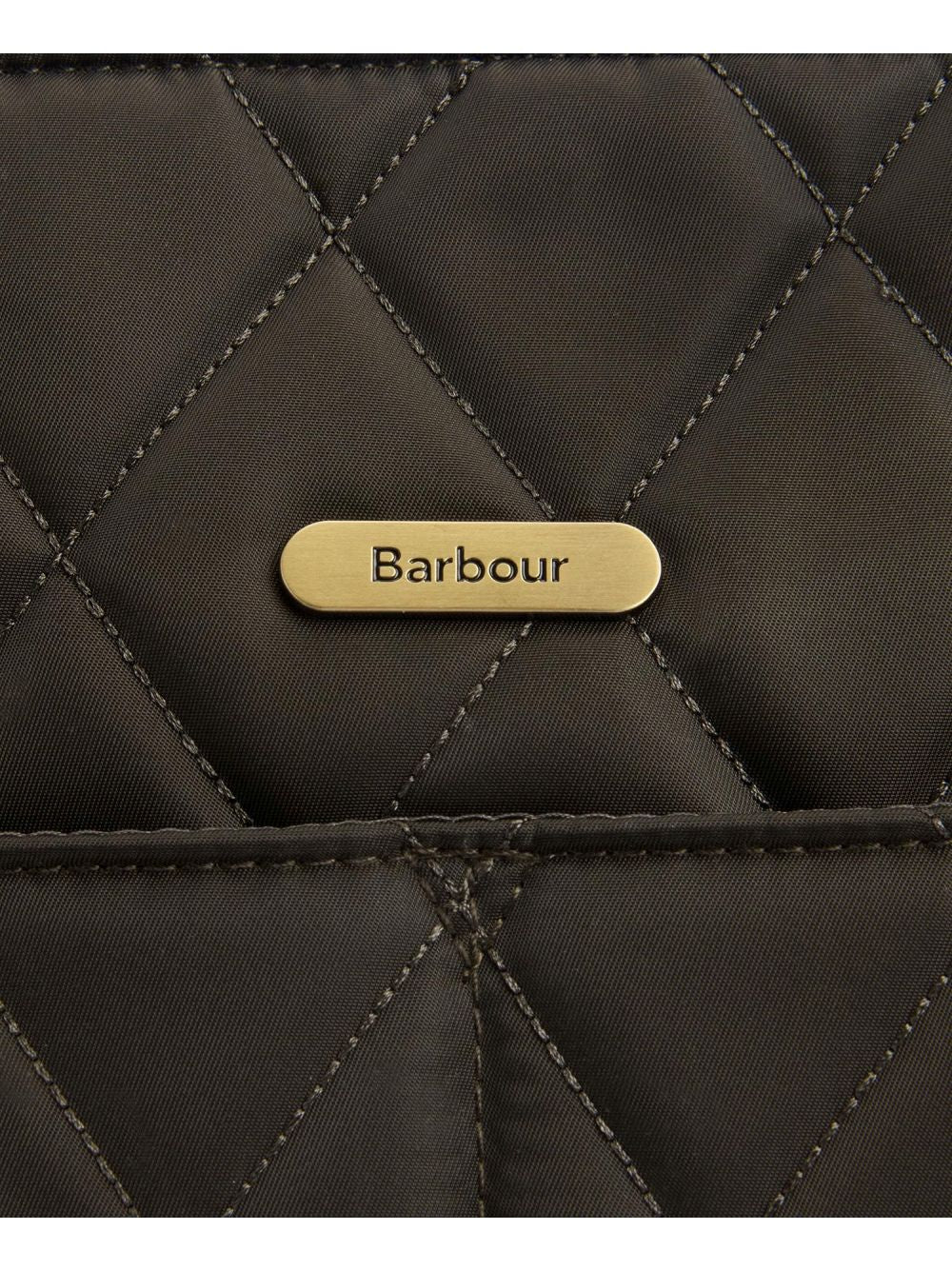 Borsa Barbour quilted tote Donna - Oliva