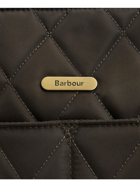 Borsa Barbour quilted tote Donna - Oliva