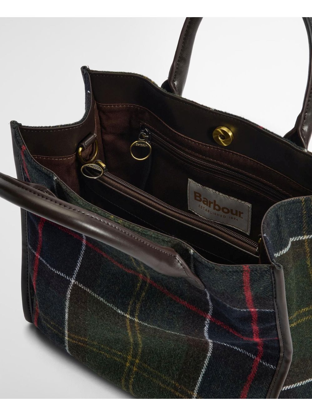 Borsa Barbour barrhill tartan tote Donna - Multicolore