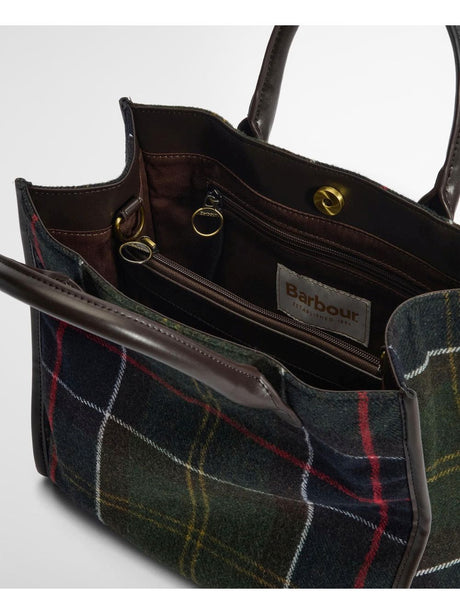 Borsa Barbour barrhill tartan tote Donna - Multicolore