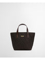 Borsa Barbour mini quilted tote Donna - Oliva