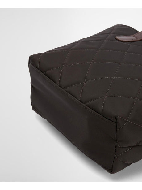 Borsa Barbour mini quilted tote Donna - Oliva
