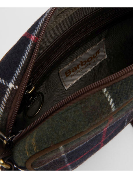Borsa Pochette Barbour barrhill tartan tote Donna - Multicolore