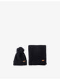Set Barbour salturn beanie & scarf Donna - Nero