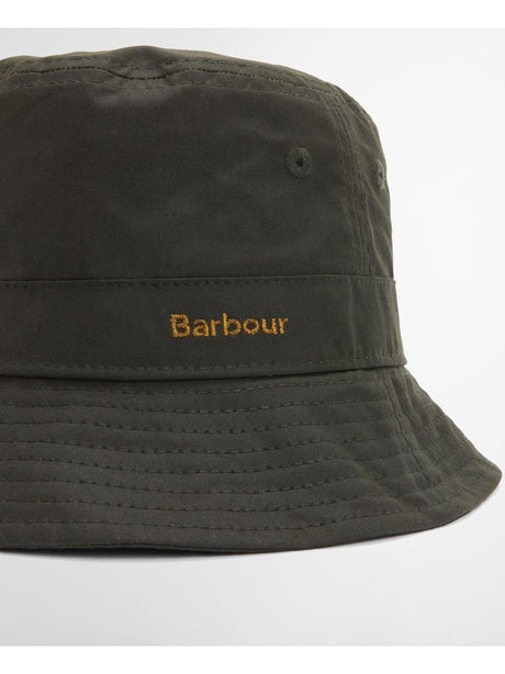 Cappello Barbour belsay wax Donna - Verde