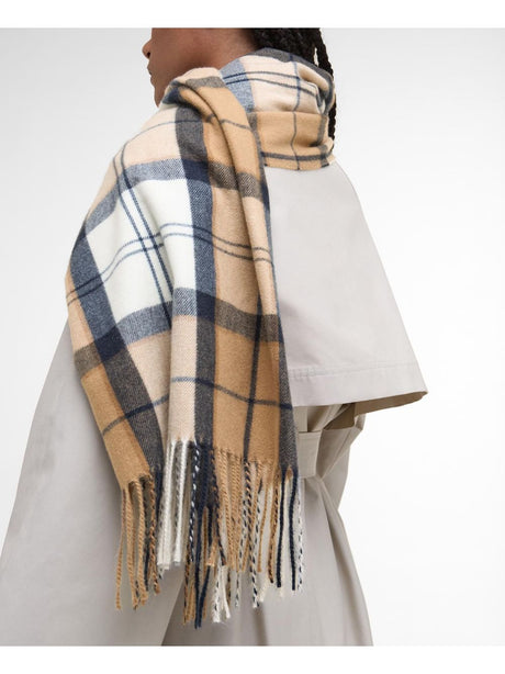 Sciarpa Barbour stanway tartan Donna - Navy