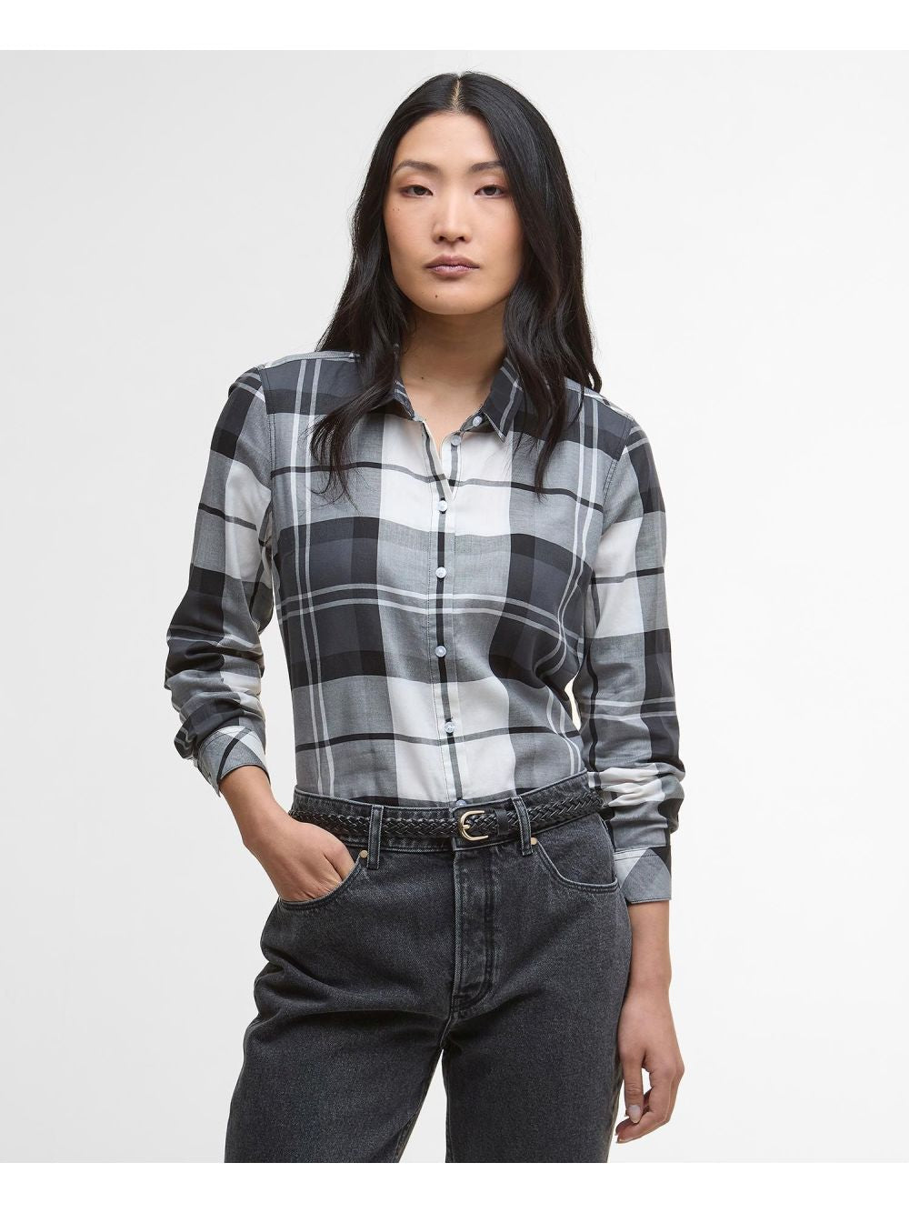 Camicia Barbour bredon Donna - Nero