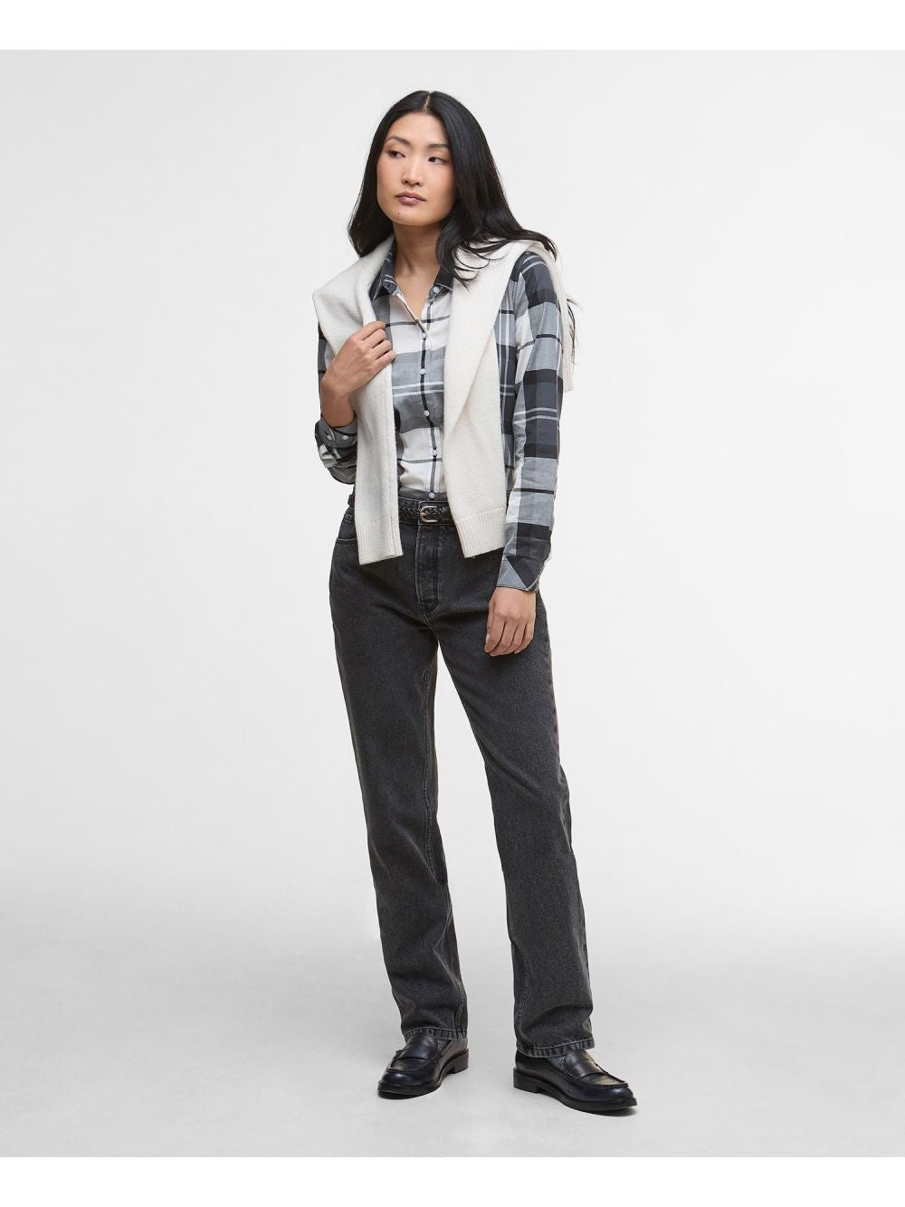 Camicia Barbour bredon Donna - Nero
