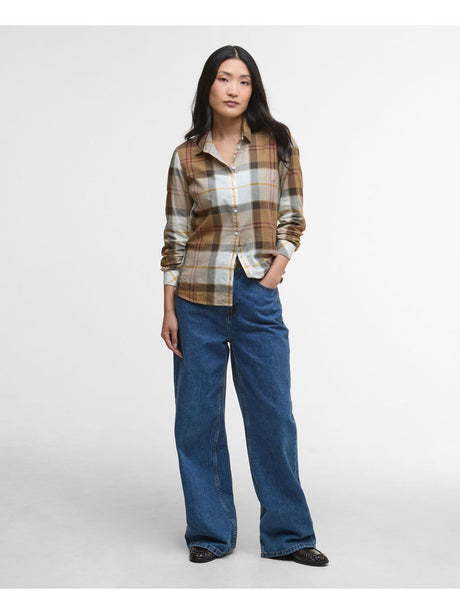 Camicia Barbour bredon Donna - Grigio