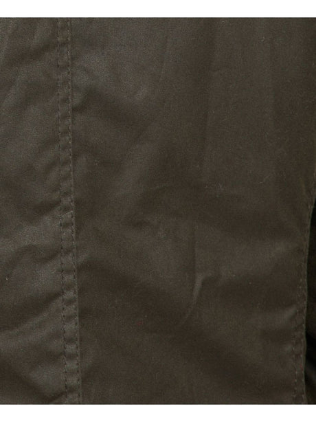 Giubbotto Barbour bower wax Donna - Oliva