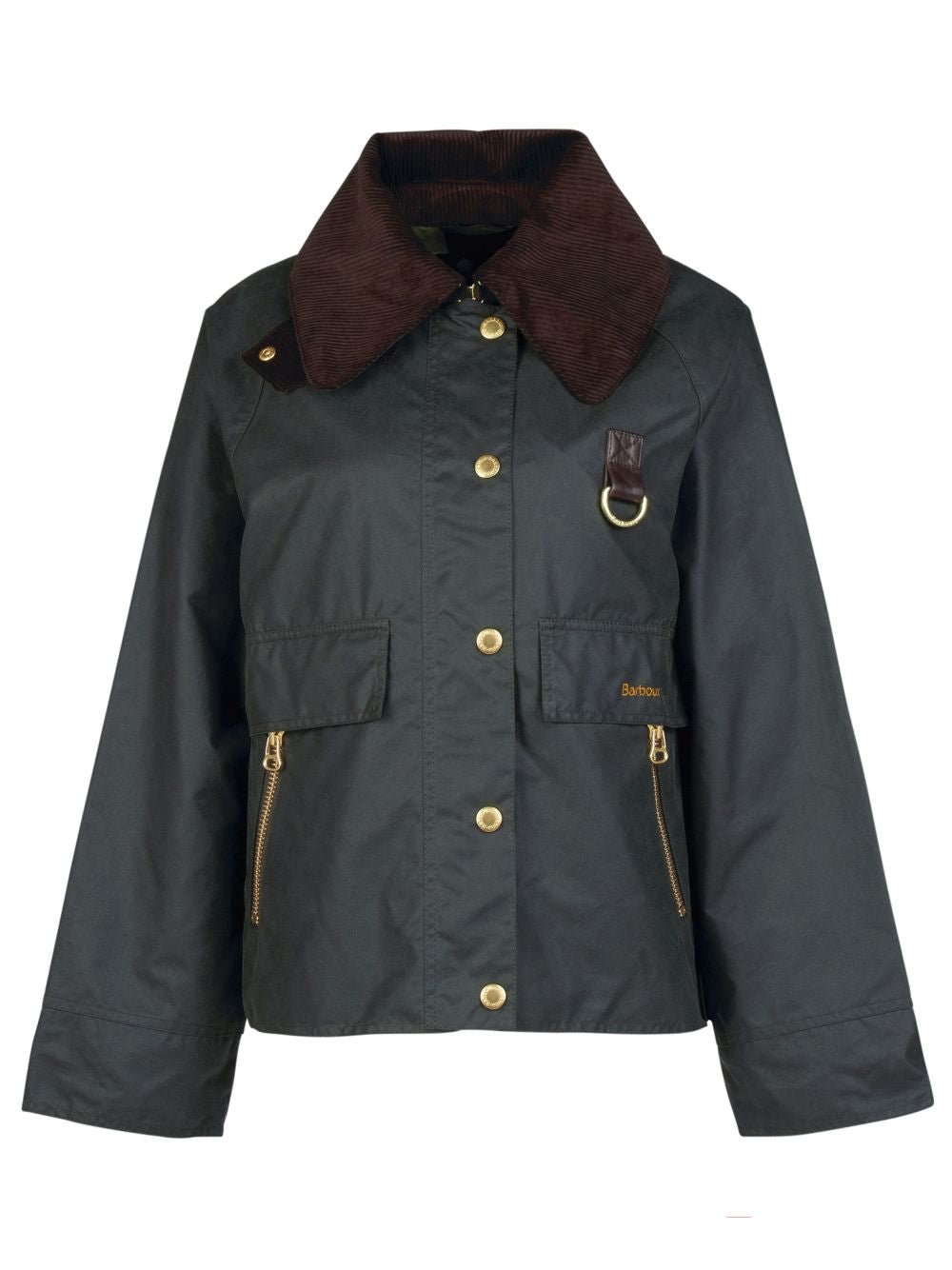 Giubbotto Barbour catton wax Donna - Marrone