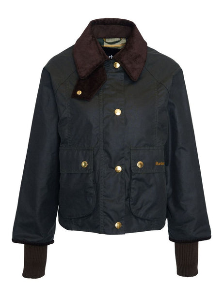 Giubbotto Barbour cropped beadnell Donna - Marrone