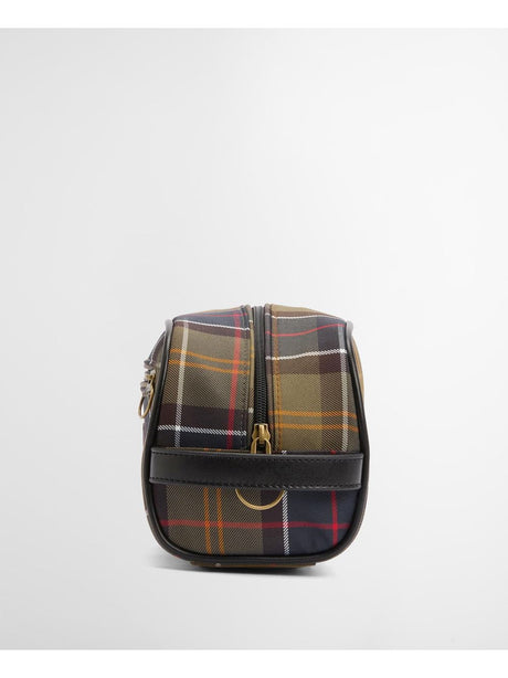 Borsa Pochette Barbour tartan washbag Unisex - Multicolore
