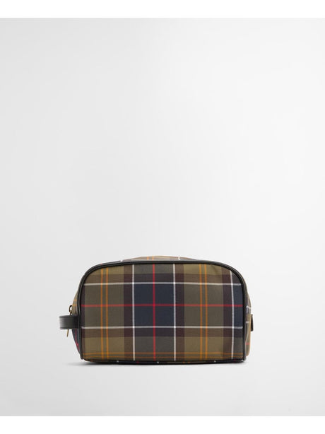 Borsa Pochette Barbour tartan washbag Unisex - Multicolore