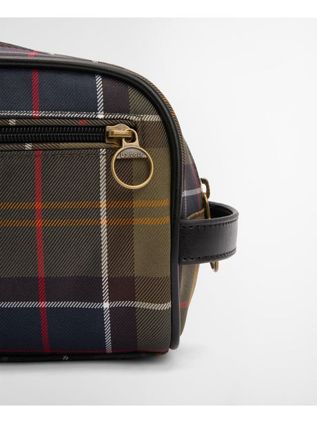 Borsa Pochette Barbour tartan washbag Unisex - Multicolore