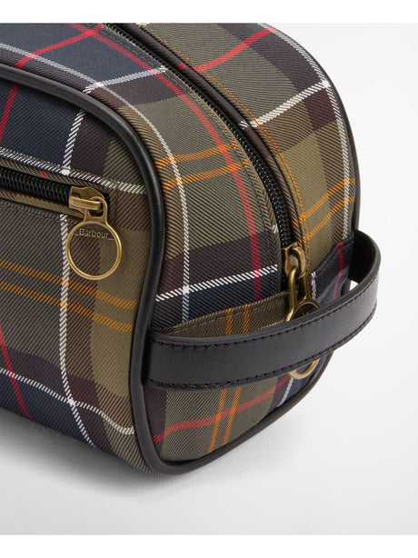 Borsa Pochette Barbour tartan washbag Unisex - Multicolore