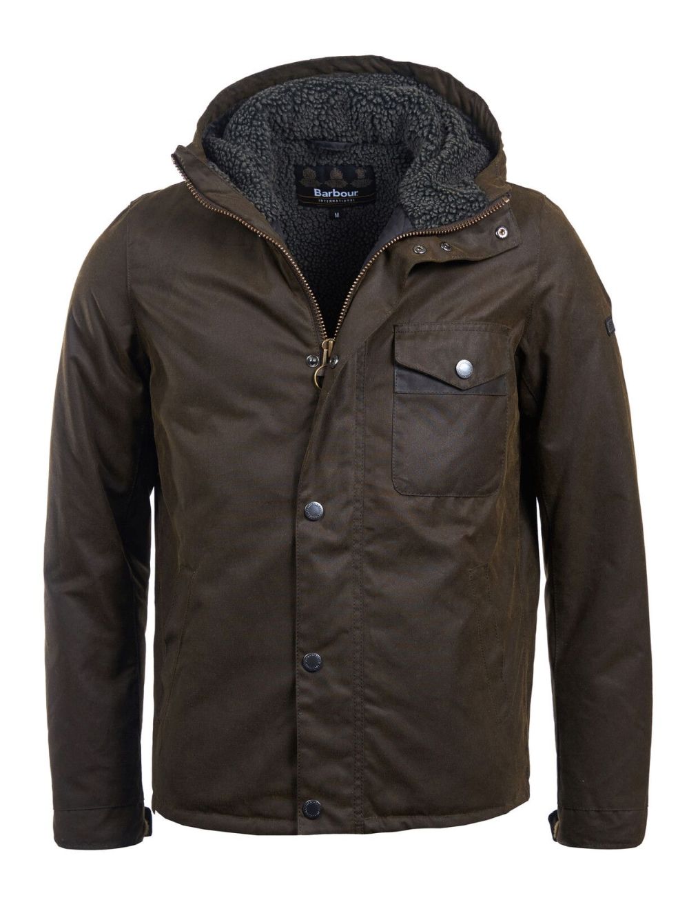 Giubbotto Barbour kevlar wax Uomo - Oliva