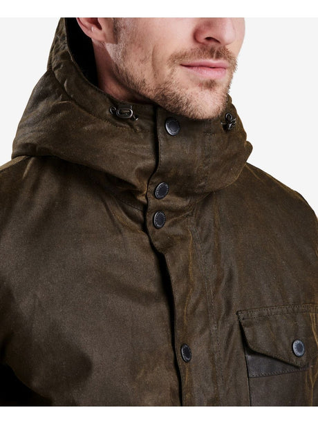 Giubbotto Barbour kevlar wax Uomo - Oliva