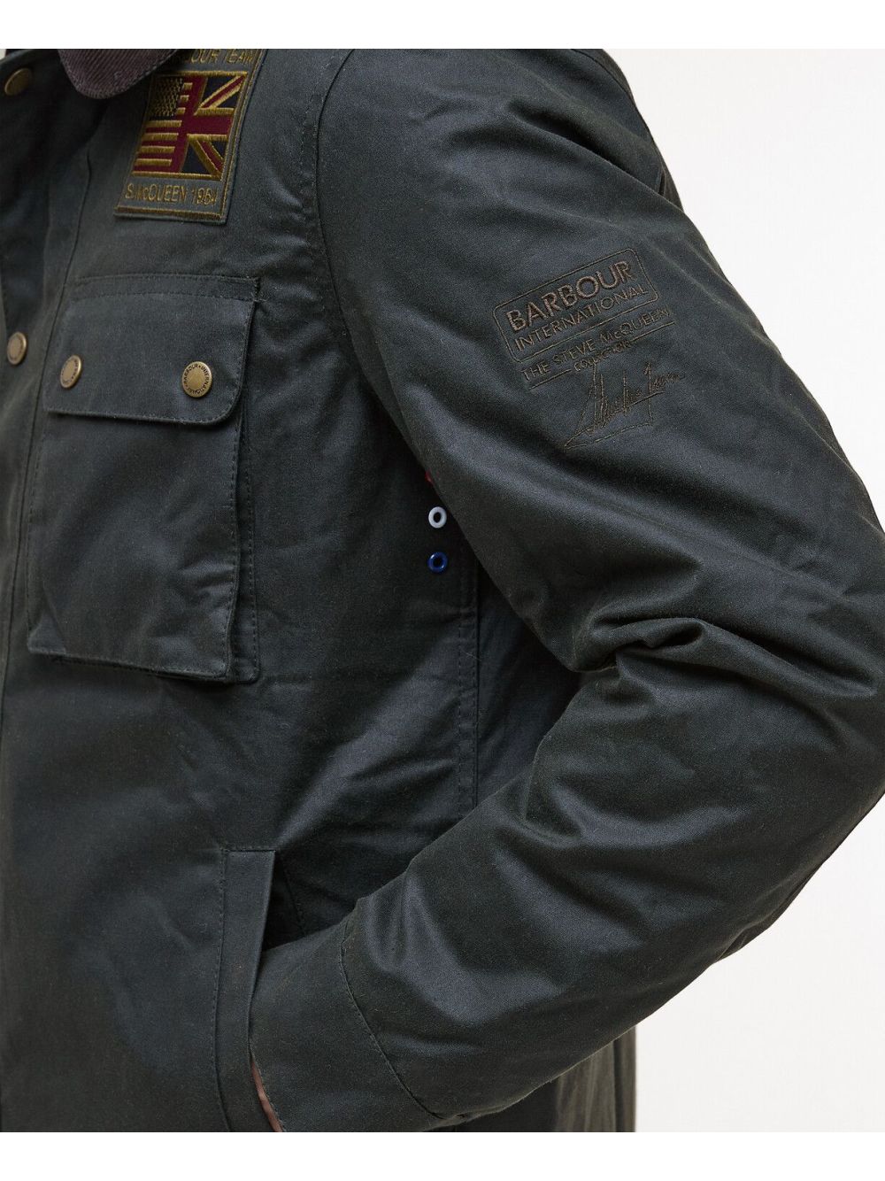 Giubbotto Barbour workers wax Uomo - Marrone