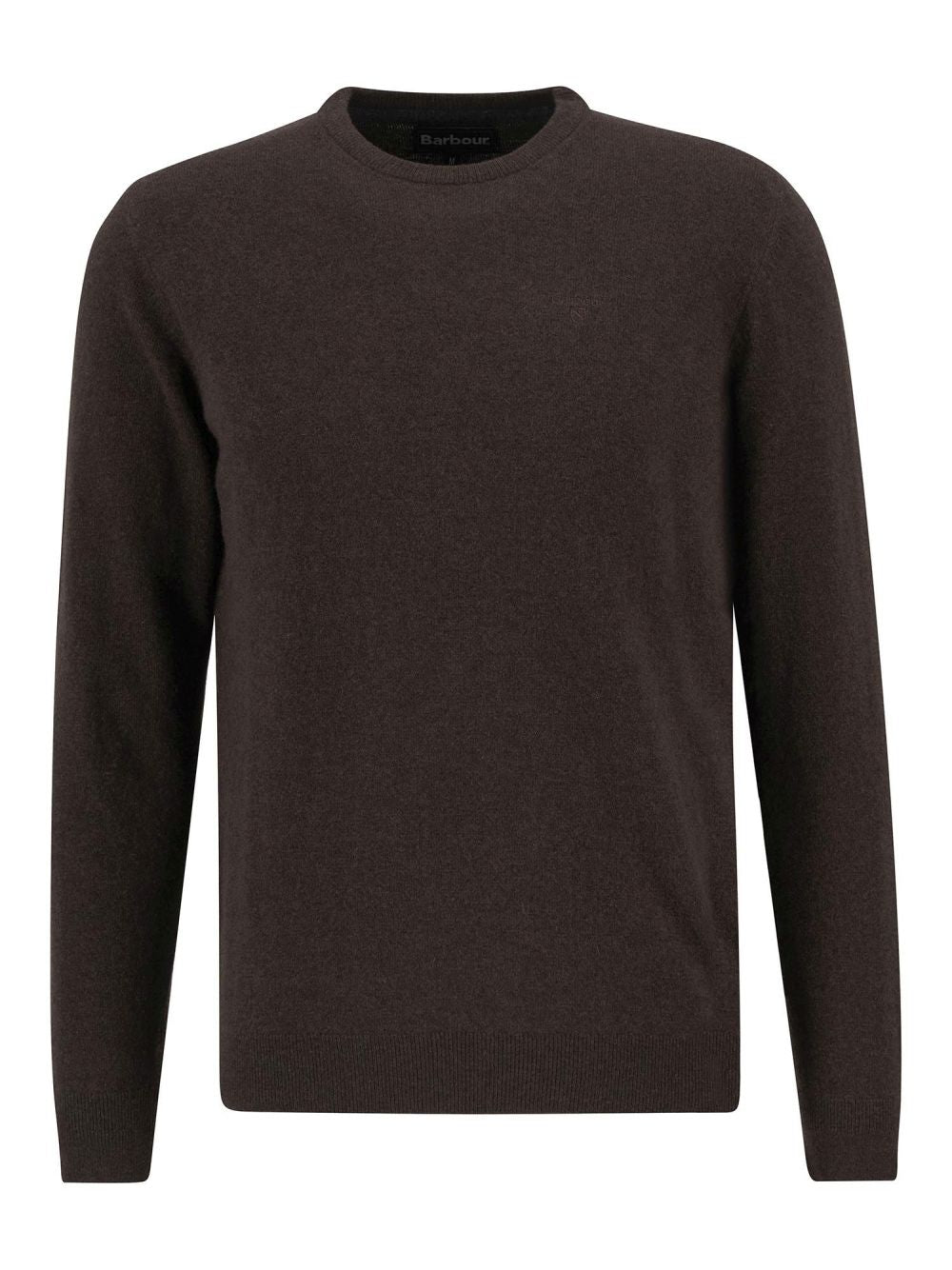 Pullover Barbour essential l/woll Uomo - Nero