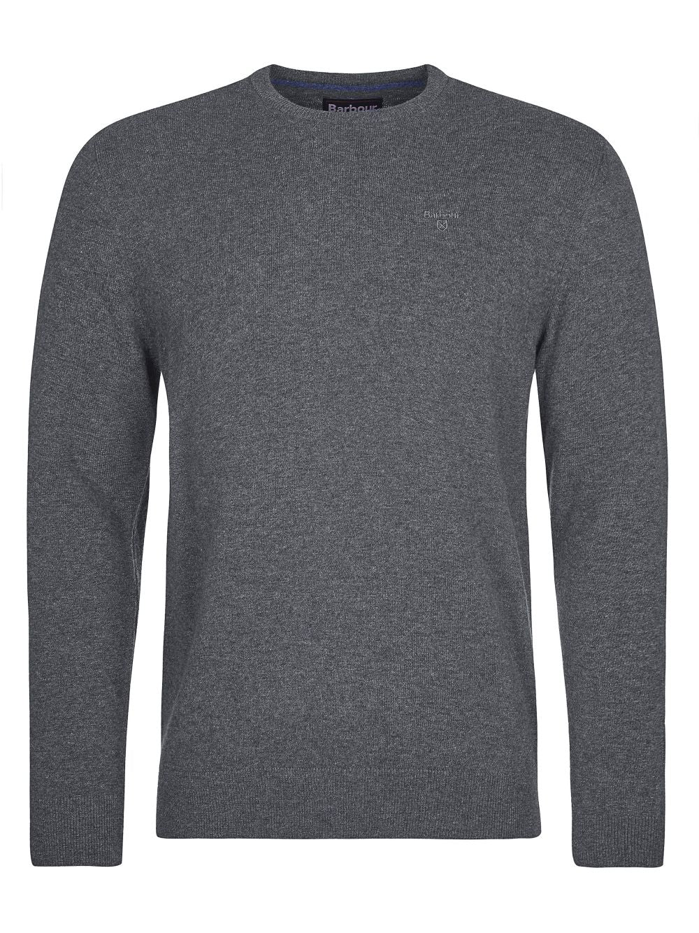 Pullover Barbour essential l/woll Uomo - Nero