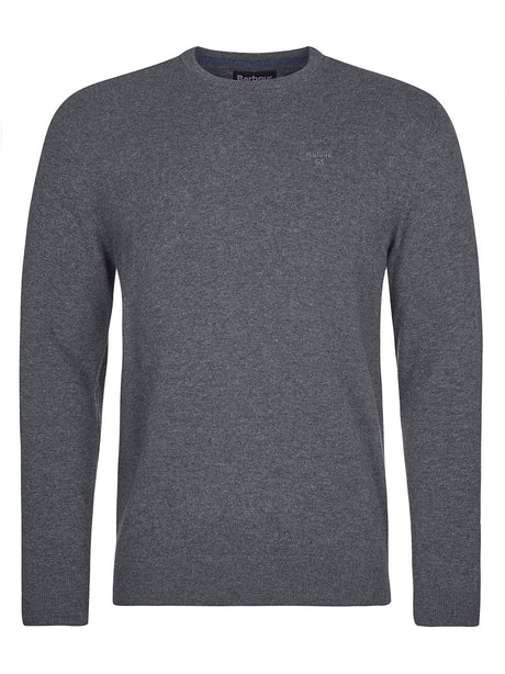 Pullover Barbour essential l/woll Uomo - Nero
