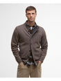 Pullover Barbour essential patch zip Uomo - Avorio