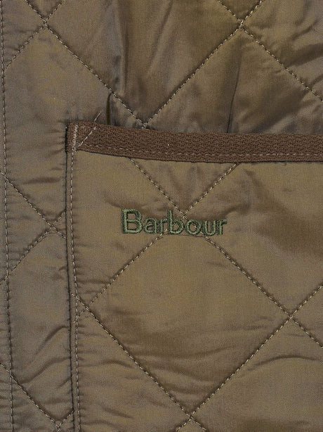 Gilet Barbour polarquilt waistcoat zip Uomo - Oliva