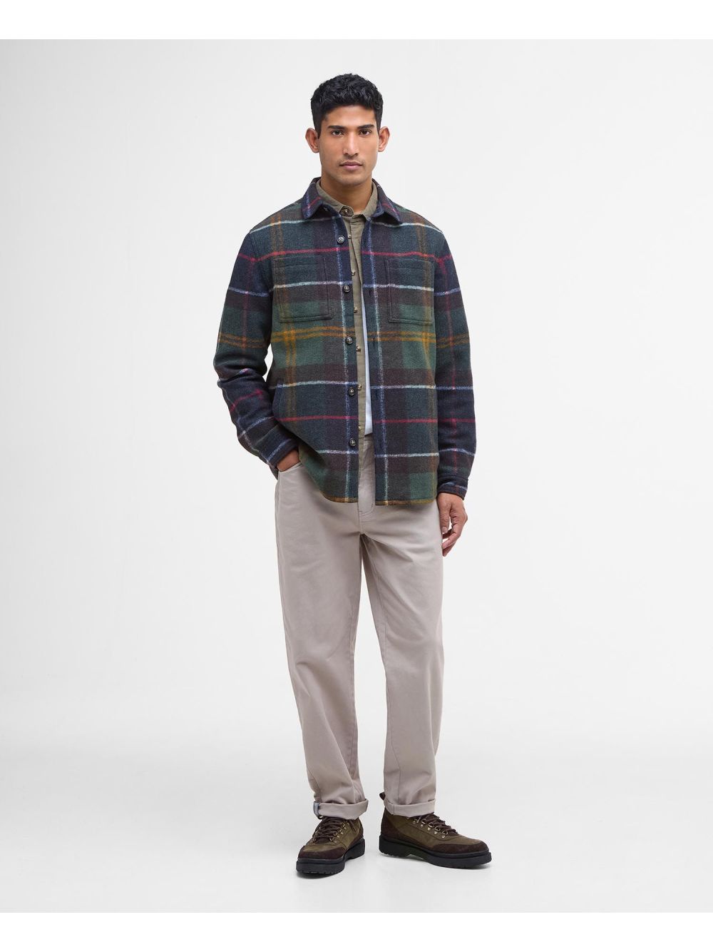 Camicia Barbour chapter tailored check Uomo - Multicolore