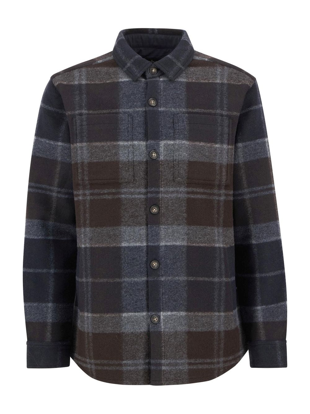 Camicia Barbour chapter tailored check Uomo - Blu