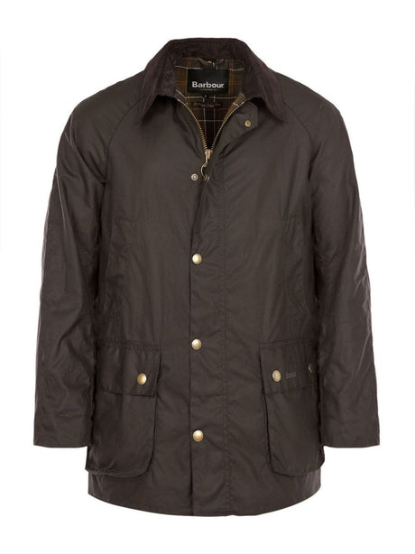 Giubbotto Barbour ashby wax Uomo - Oliva