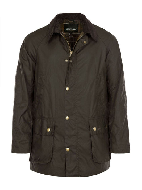 Giubbotto Barbour ashby wax Uomo - Oliva
