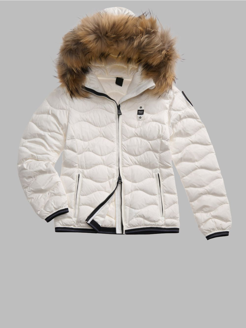 Giubbotto Blauer Aldie Donna - Bianco