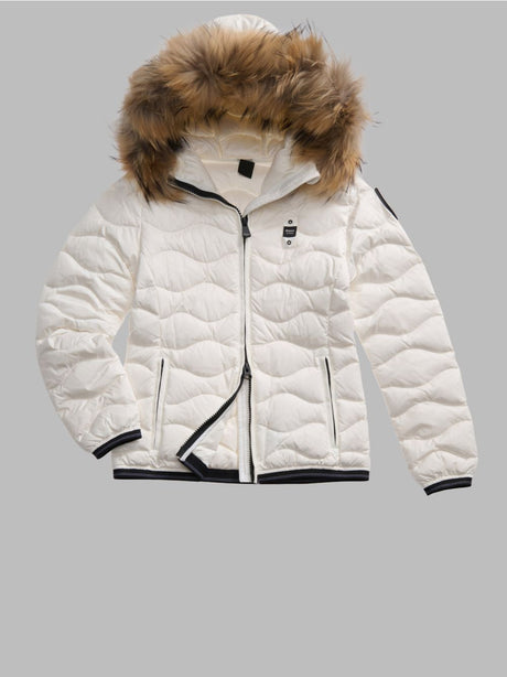 Giubbotto Blauer Aldie Donna - Bianco