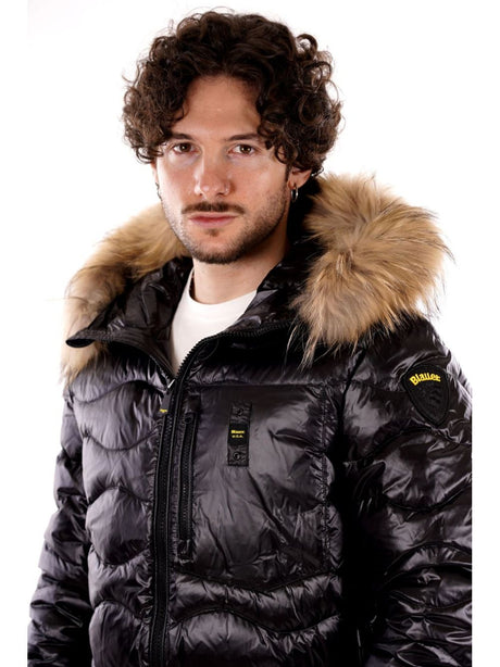 Giubbotto Blauer WAVEFUR Uomo - Nero